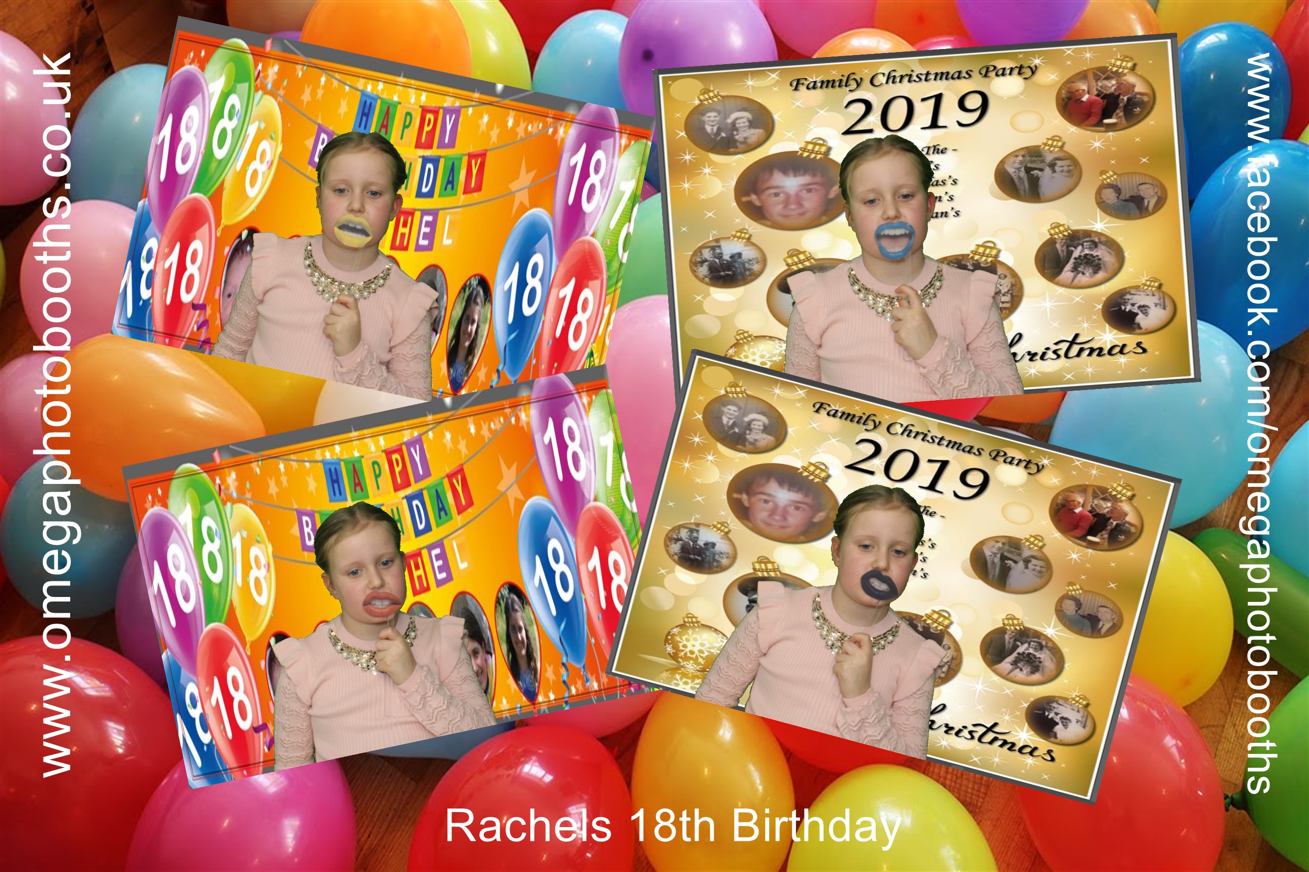 Rachel's 18th birthday and family Christmas get together | View more photos from the event at gallery.omegaphotobooths.co.uk/u/Omega-Photobooths/Rachels-18th-birthday-and-family-Christmas-get-together